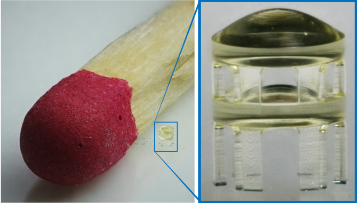 Design and fabrication of 3D printed micro-optics